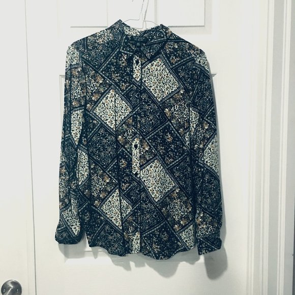 TOPSHOP NWT 6 WRINKLE FREE Button down Shirt - Picture 1 of 4